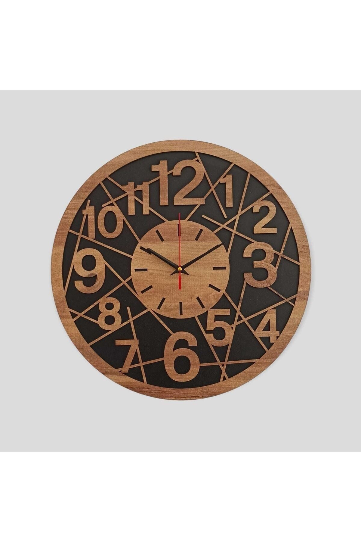 Dekoratif Büyük Rakamlı Duvar Saati