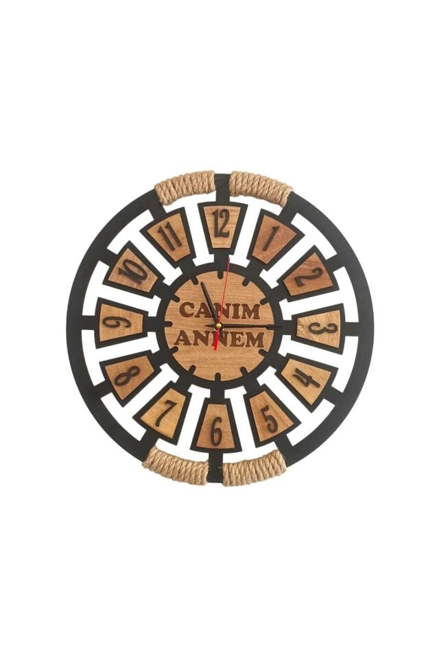 Dekoratif Anneler Günü Duvar Saati