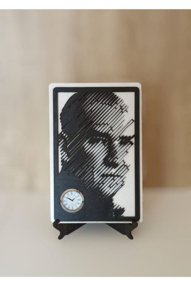 Masaüstü Atatürk'lü Masa Saati