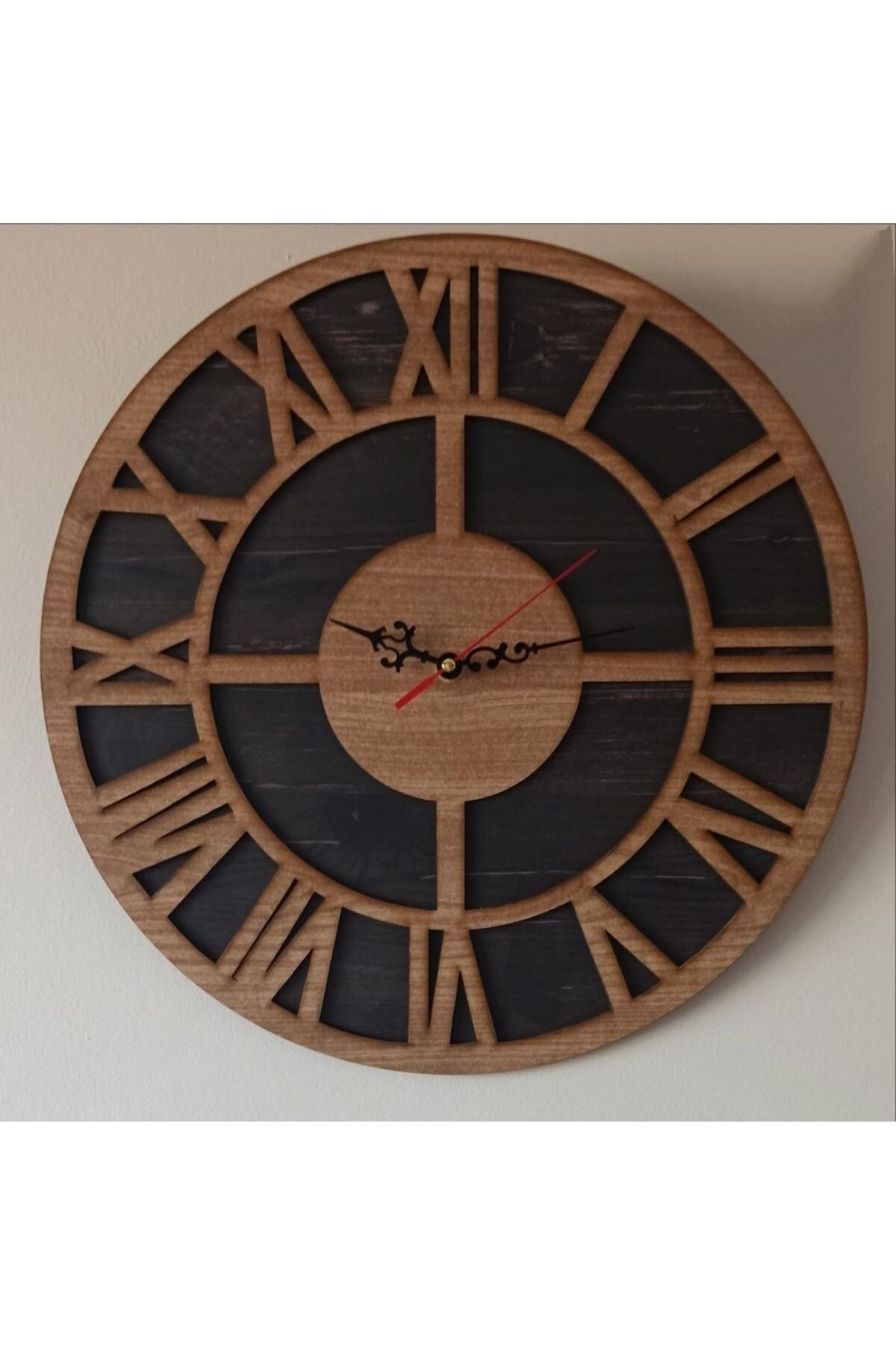 Dekoratif Roma Rakamli Duvar Saati
