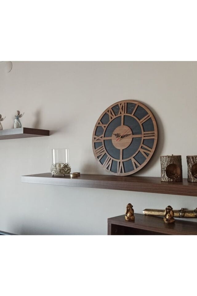 Dekoratif Roma Rakamli Duvar Saati